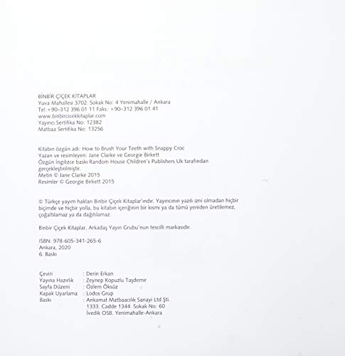 Haylaz Timsah Dislerini Nasil Firçalar? [Turkish] 6053412651 Book Cover