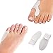 Produktbild SiaMed ® Hallux Valgus Zehenspreizer-Set mit Ballenschutz | kleiner und großer Zeh | Hallux Valgus Bandage rechts und links | Silikon Soft Gel | Damen und Herren (8 Stück)
