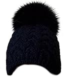 Photo Gallery merryland - berretto in maglia - donna nero mütze schwarz / bommel schwarz taglia unica Photo Gallery merryland - berretto in maglia - donna nero mütze schwarz / bommel schwarz taglia unica
