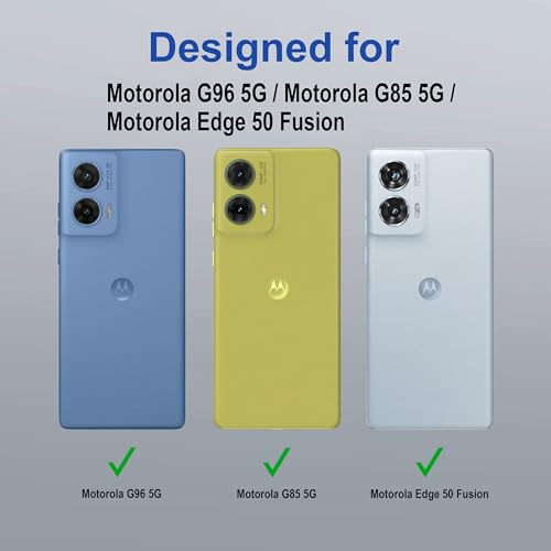 Image of amazon basics Back Case Cover for Motorola G96 5G | Scratch-Resistant Back Cover | Clear