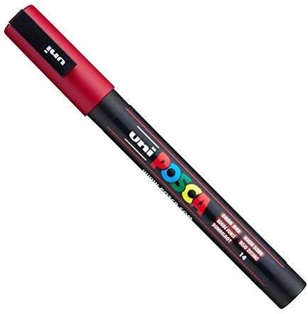 POSCA PC-3m by Uni-Ball - Dark Red