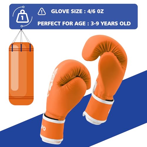 image for Redipo Kids Boxing Gloves, Sponge Foam Training Sparring Gloves Thai K