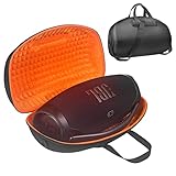 Gubest For BOOMBOX 3 ケース,Bluetoothスピーカー 収納ポーチバッグ 収納バッグ EVA 保護ケース スーツケース ポータブル キャリングケース (Orange)