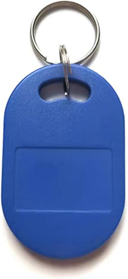 Desfire EV2 2K Keychain,DESFire EV2 Classic Keychain Card, Used for Access Control, Product Identification, Identity Authentication, Parking Management (10, Blue)