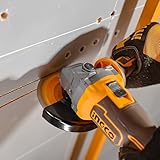 INGCO 20V Cordless Angle Grinder (Body Only) 115mm 1200W, Brushless Motor, Cordless Grinder Tools 9000RPM 3 Variable Speed CAGLI221153 - Image 8