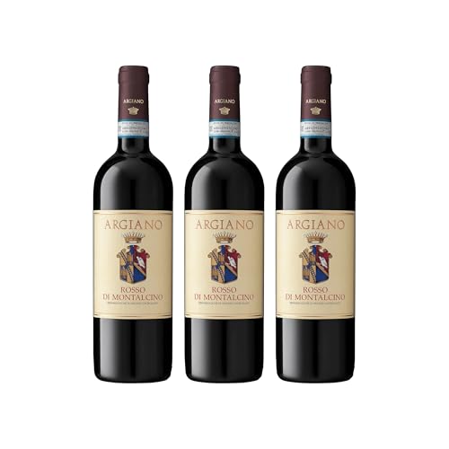 Argiano Rosso di Montalcino Argiano trocken Rotwein Italien BIO inkl. Feinwert...