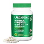 Organika Magnesium L-Threonate- High Absorption to Boost Magnesium Levels- 90vcaps