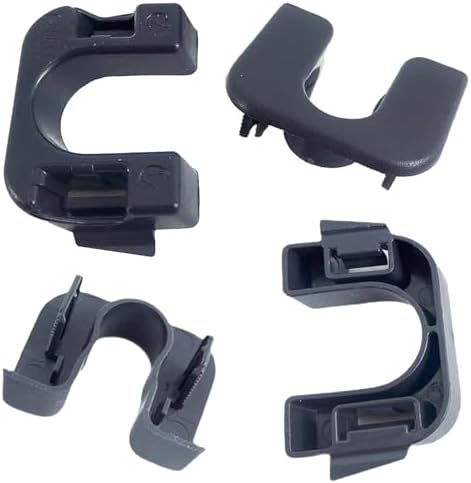 Konuooer Fixation Clips 2PCS Pour Tablette Arri&egrave;re 1606854680 Maintien De La Plage Arri&egrave;re Compatible Pour Clio III DS3 Laguna III Clip Renault Megane III IV Qashqai Scenic III IV 8200675047