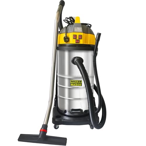 80L 3000W Industrial Wet And Dry Vacuum Cleaner | Longer 2.5M Hose | Commercial Vacuum With Attachments