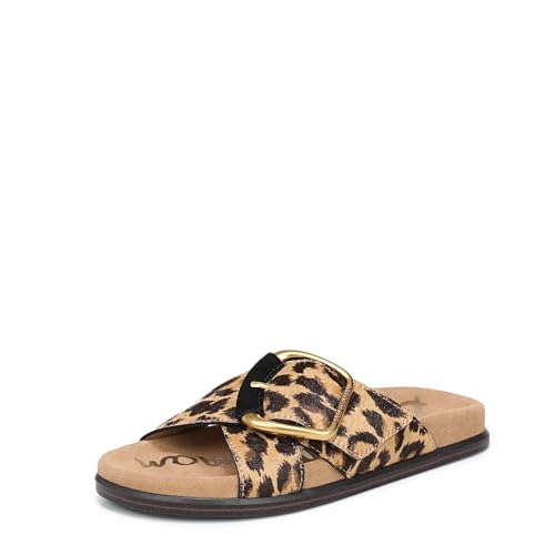 Sam Edelman Women's Darla Slide Sandal, Cyprus Tan Multi, 5