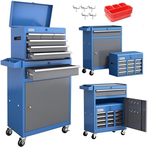AIRAJ 7-Drawer Rolling Tool Chest Cover