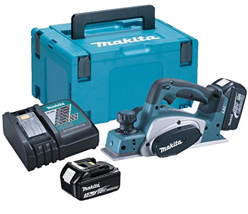 Makita DKP180RFJ 18v Planer LXT Lithium Ion Li-Ion Cordless - 2 x 3.0ah Battery