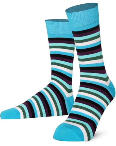 Image of Mysocks Men and Women Crew Socks Extra Fine Combed Cotton Seamless Toe