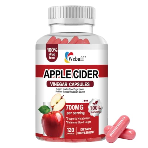 Webuff Organic Apple Cider Vinegar Capsules