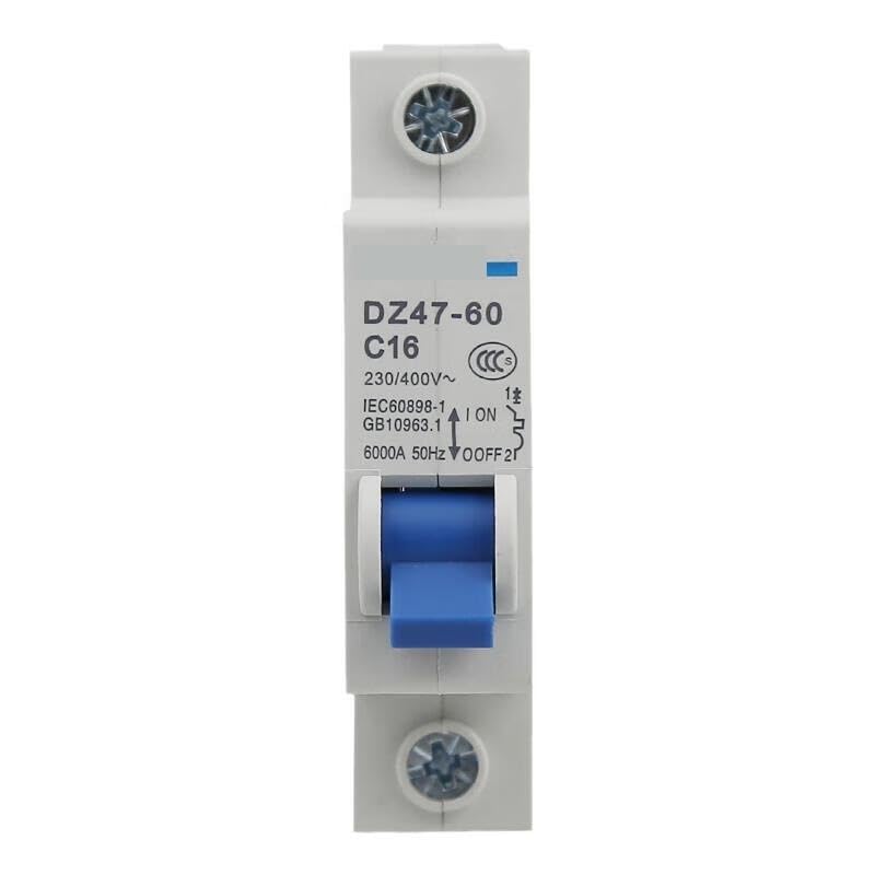 Disjoncteur DZ47-60 1P C16 pour éviter les surcharges électriques et sécuriser vos prises de courant