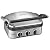 Cuisinart GR-4N 5-in-1 Griddler, 13.5"(L) x 11.5"(W) x 7.12"(H), Silver with Silver/Black Dials