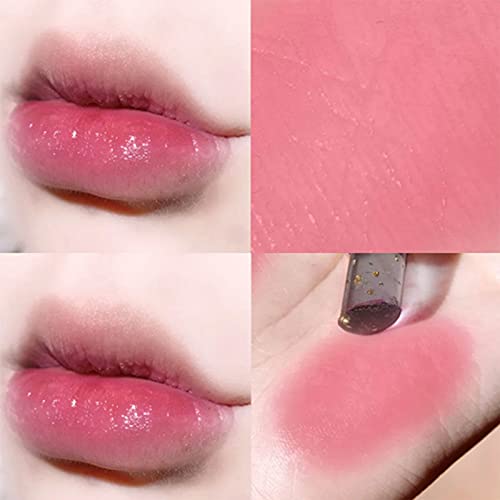 Gireatick Little Princess Color Changing Lipstick Set, 3Pcs Gold Leaf Moisturizer Lip Balm, Long Lasting & Waterproof Lipstick, Automatically Change Color According To Temperature And Ph Value, Lip Make Up Kit For Women Girls #TOP7