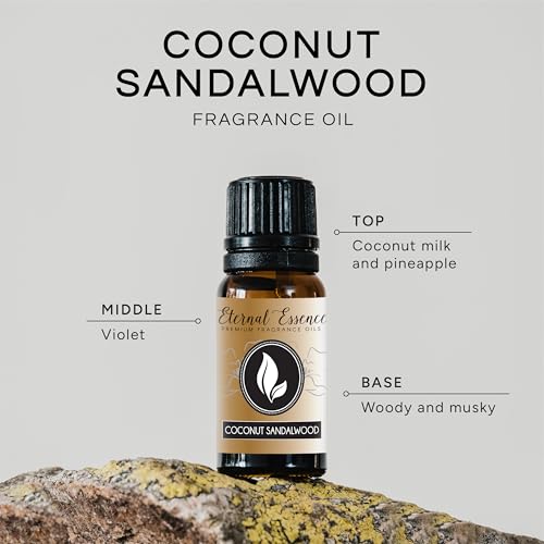 Image of Coconut Sandalwood - Premium Grade Fragrance Oils - 10ml - Scented Oil