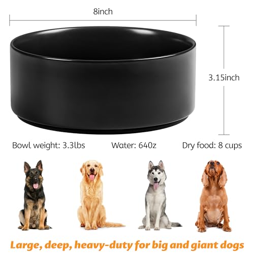 Large-Dog-Bowls-Non-Slip-Ceramic-Dog-Bowl-with-Silicone-Base-Heavy-Stoneware-Dog-Food-and-Water-Bowl-No-Spill-8-Modern-Trendy-Pet-Bowl-for-Medium-Big-and-Giant-Dog-Breed-Black - Cucciolini Doodles   Large-Dog-Bowls-Non-Slip-Ceramic-Dog-Bowl-with-Silicone-Base-Heavy-Stoneware-Dog-Food-and-Water-Bowl-No-Spill-8-Modern-Trendy-Pet-Bowl-for-Medium-Big-and-Giant-Dog-Breed-Black