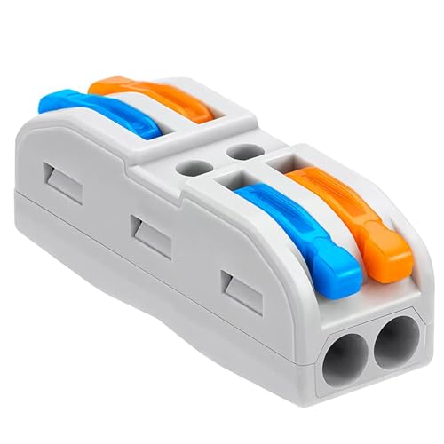 25PCS Lever Wire Connectors, Quick Wiring Cable Connectors, Compact Push-in