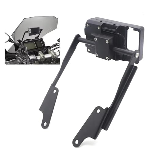 Support GPS moto Tracer 900 stable pour guidage smartphone