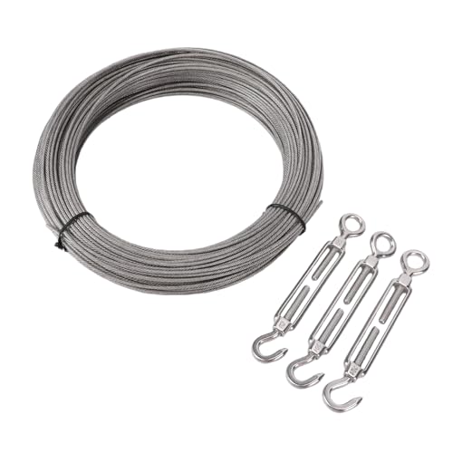 Kit de Câbles en Acier Inoxydable Longévité Maximale avec Embouts M2 - 7