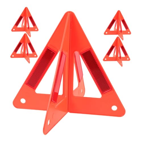 5 Triángulos Reflectantes de Advertencia para Emergencia miniatura 1