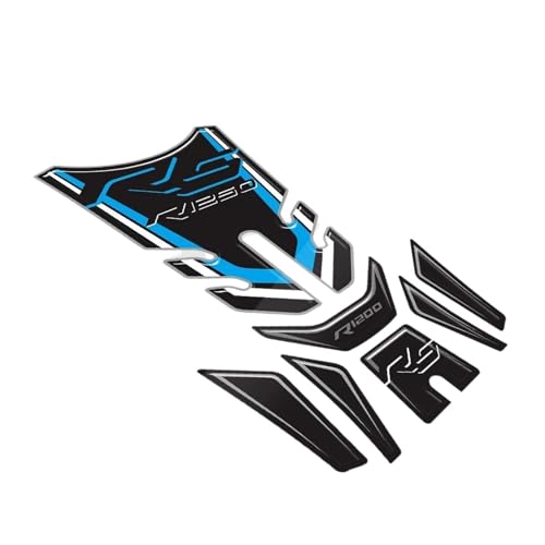 Autocollant de réservoir carburant 3D en gel R1250RS protecteur anti-dérapant