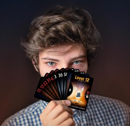 Image of Tickles The Mind Extreme Card Game - Advanced Edition of The Mind | Fast-Paced Cooperative Fun Strategy Game for Adults & Kids (Ages: 8+ Years, Players: 2-4)