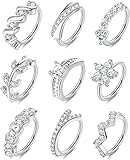 💞DIMENSIONE DELL'ANELLO DEL NASO DEL CERCHIO💞--Calibro dell'anello del cerchio: 20 g = 0,8 mm, diametro interno: 8 mm (5/16 pollici). Inoltre, questi sono 5 colori tra cui scegliere, tono nastro, tono oro rosa, anello al naso piccolo tono oro, se lo desideri, puoi scegliere il colore misto.