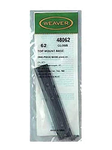 Weaver Top Mount Base # 62 Black