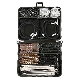 Rangement organisé : boîte de rangement de qualité professionnelle avec plusieurs compartiments transparents, parfaite pour trier et organiser divers accessoires pour cheveux