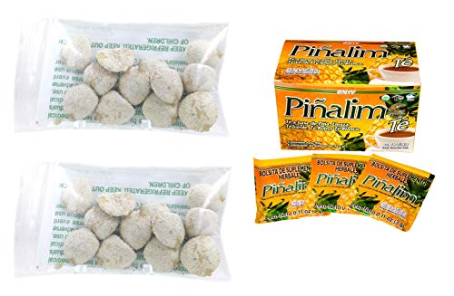 2 Pack Indian Nut 24 seeds AND Te Pinalim Tea GN+Vida Weight Loss Tea Diet 30 Day Supply