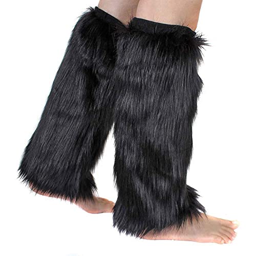 Pinkgarden Disfraz sexy de piel sintética para mujer, calentadores de piernas, mangas para botas,...