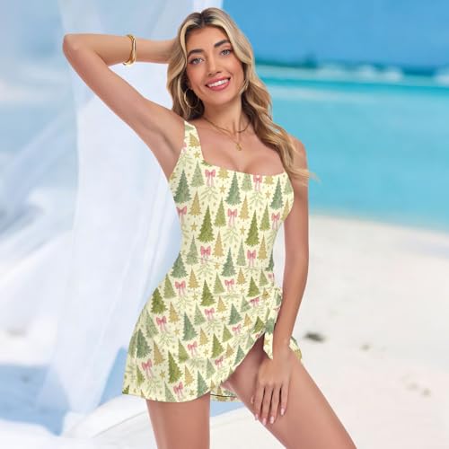 Robe de bain galbante col carré pour sculpter la silhouette