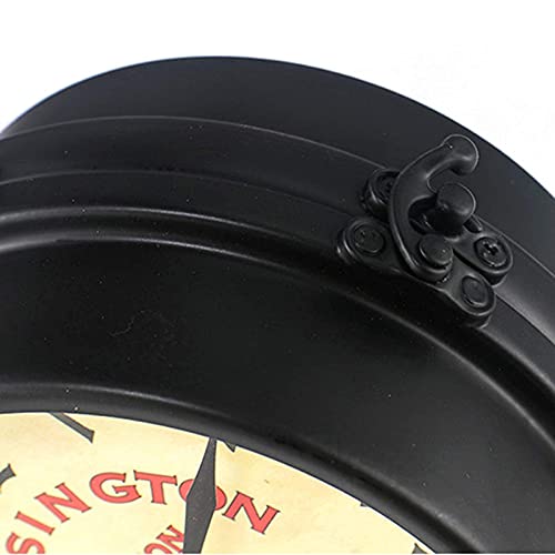 Horloge murale double face étanche avec pendule de fixation de tige extérieure - 5