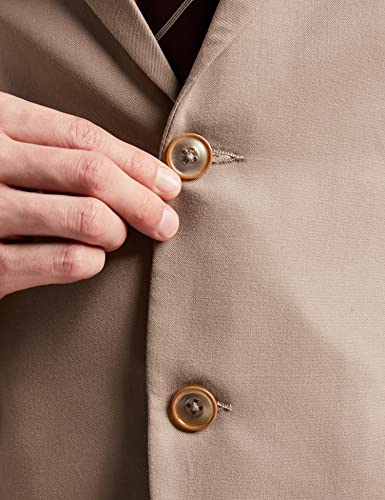 FAVOROSKI-Designer-Mens-Slim-Fit-Notched-Lapel-Single-Breasted-Solid-Blazer-Light-Green