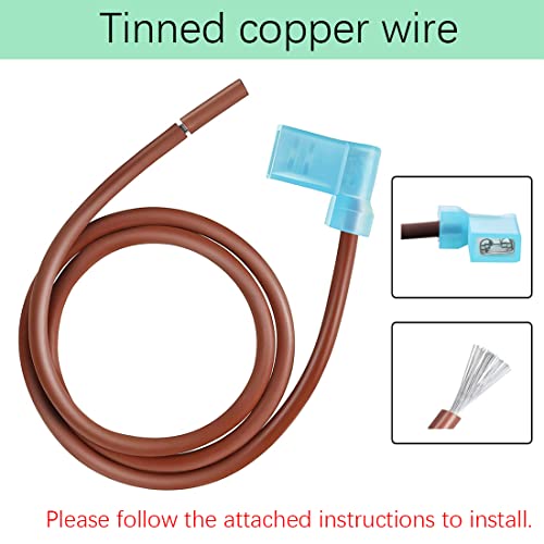 Image of SDTC Tech 4-Pack RV Water Heater Thermal Cut Off Kit Overheating Protection Fuse Replacement Part for Atwood 93866, Auto Spare Work on Electronic Water Heater