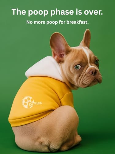 Dr. Flex Probiotika Hund Komplex 110 vegane Kapseln Hochdosiert zur Verdauungsunterstützung und Darmflora Aufbau mit Lactobacillus Acidophilus Lipase Cellulase Protease für Senioren Sensible Hunde