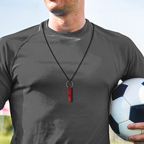 Hapy Shop 20 Pcs Extra Loud Aluminum Whistles With Key Chain Emergency Whistles For Camping Hiking Hunting Sports And Emergency Situations,Sturdy And Light,Multiple Colors #TOP5