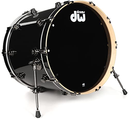 DW Collector's Series Maple Bass Drum - 18-inch x 22-inch - Gloss Black