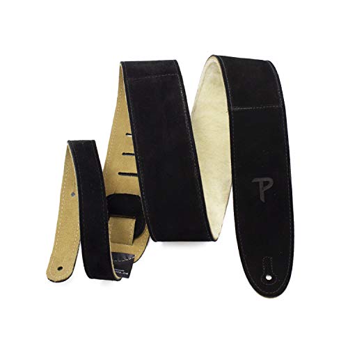 Perri’s Leathers Ltd. – Sangle de Guitare – Longueur Ajustable – Rembourrage en Peau de Mouton – Noir – Fabriquée au… - Les Beatles, Paul McCartney, John Lennon, RIngo Starr, George Harrison Perri's Leathers Ltd. - Sangle de Guitare - Longueur Ajustable - Rembourrage en Peau de Mouton - Noir - Fabriquée au…