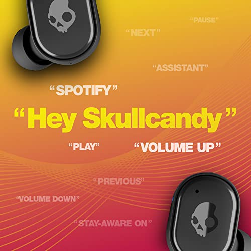 image for Skullcandy Grind In-Ear Wireless Earbuds, 40 Hr Battery, Skull-iQ, Ale