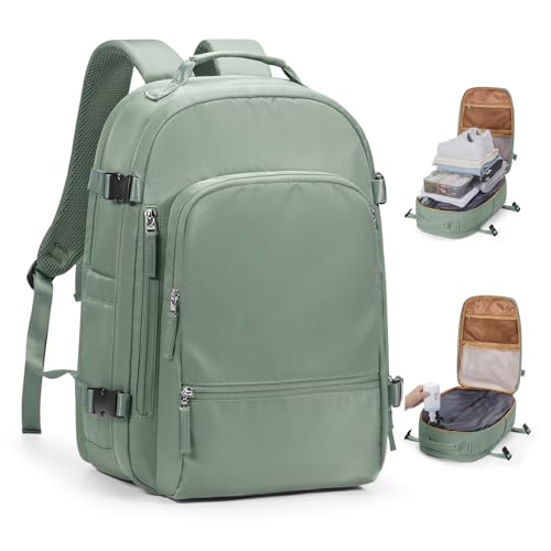 Image of coofay Vacuum Backpack Travel with Pump Vacpack Backpack with Vacuum System Travel Compression Backpacks for Women Mochila De Viaje Carry on Luggage