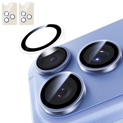 NIMASO �J�����t�B���� iPhone 18 Pro/iPhone 18 ProMax�p �J�����ی� AR�R�[�e�B���O �N���A 2�Z�b�g | �A�N���������O�{9H�����K���X �\��₷�� �K�C�h�g�t�� �J�����J�o�[ �ϏՌ� �����ߗ� ������� �I�o�I�[�o