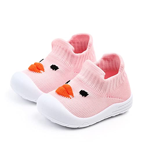Toddler Baby Boy Girl Shoes Kids Breathable Knit Sneakers Rubber Sole Non-Slip Tennis Shoes Walking Shoes3