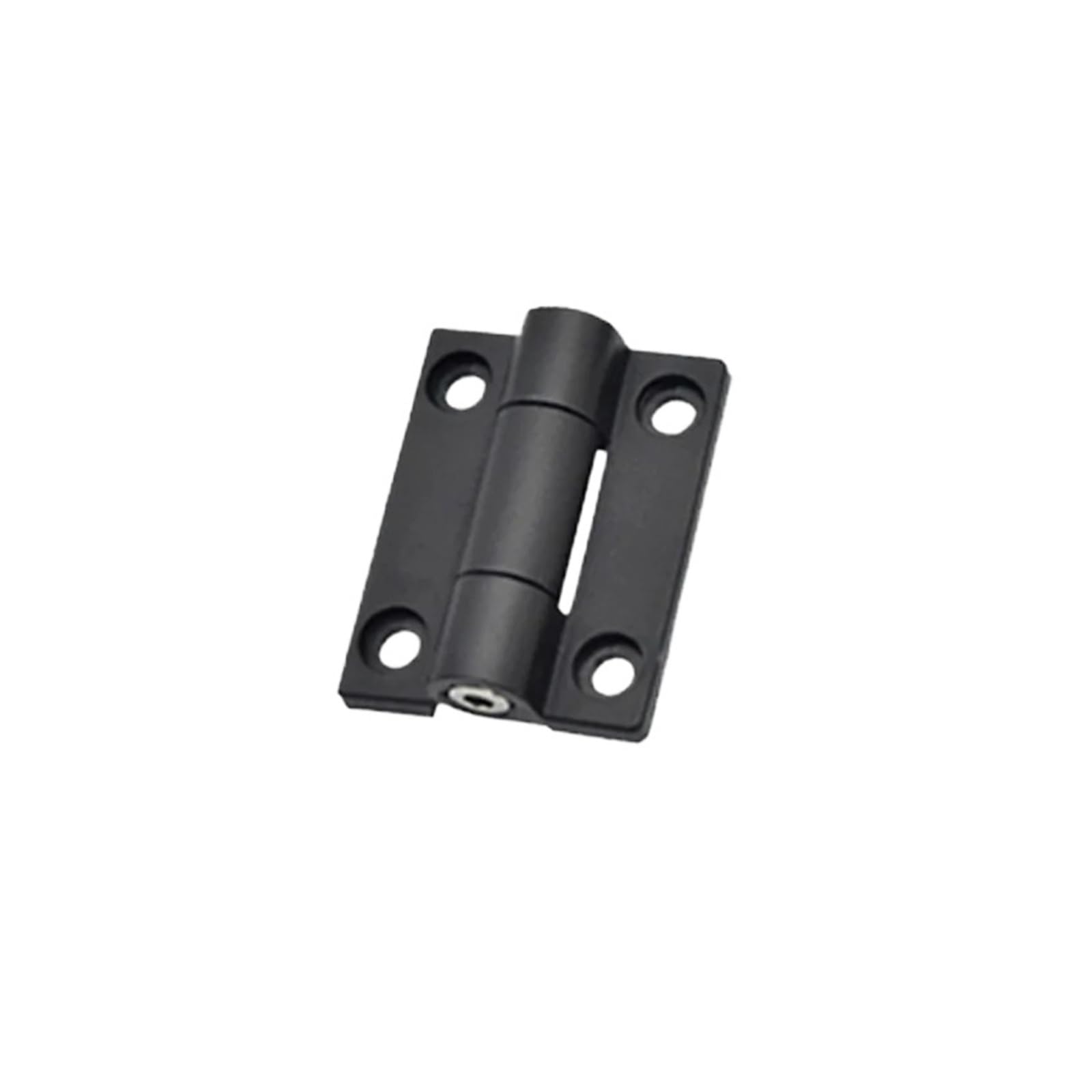 Evdmgzjapstj Black Folding Door Hinge,1Pcs White/ Plastic Adjustable Torque High Strength Shaft Core Damping Hinges(Black)