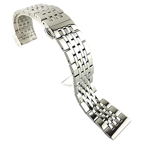 Bracelet de montre 22mm 20mm acier inoxydable avec fixations rapides universelles