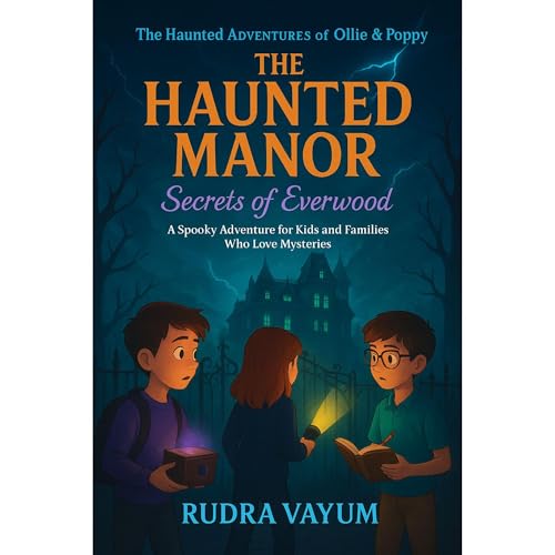 The Haunted Manor: Secrets of Everwood Audiolibro Por Rudra Vayum arte de portada