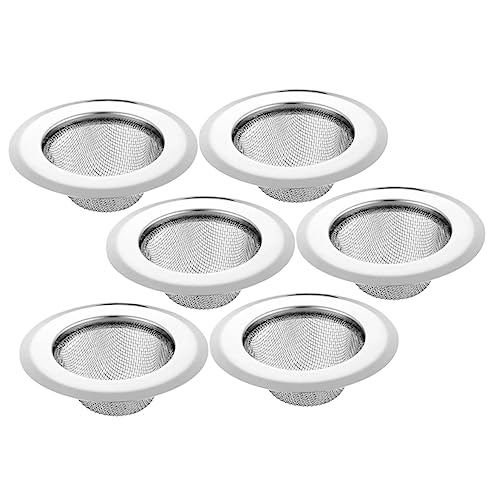 Filtro para desagüe de cocina de acero inoxidable 6 piezas